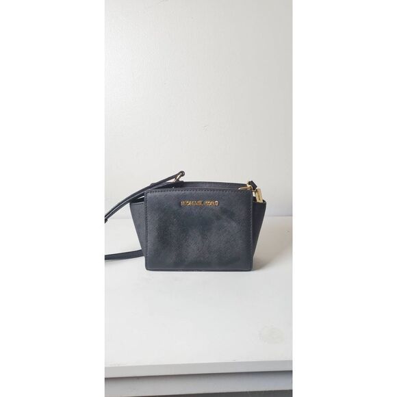 MICHAEL KORS Selma Mini Saffiano Leather Crossbody - Picture 2 of 9